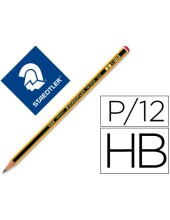 LAPICES GRAFITO STAEDTLER NORIS N.2 HB