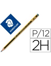 LAPICES GRAFITO STAEDTLER NORIS N.4 2H