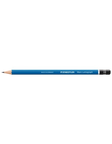 LAPICES DE GRAFITO STAEDTLER MARS LUMOGRAPH 100 HB UNIDAD 100-HB