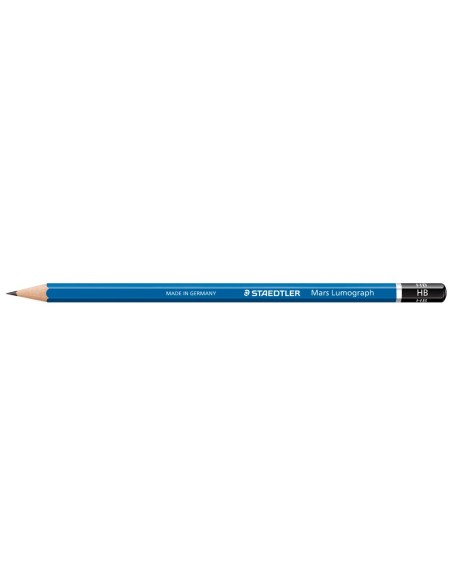 LAPICES DE GRAFITO STAEDTLER MARS LUMOGRAPH 100 HB UNIDAD 100-HB