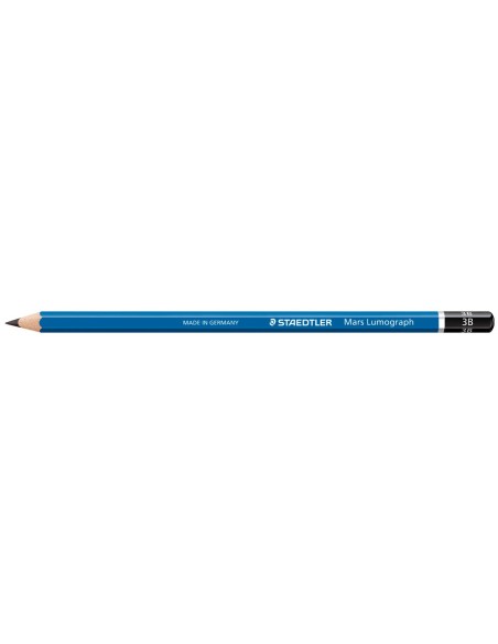 LAPICES DE GRAFITO STAEDTLER MARS LUMOGRAPH 100 3B UNIDAD 100-3B