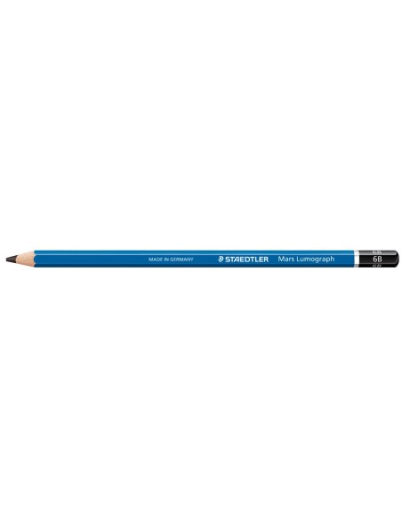 LAPICES DE GRAFITO STAEDTLER MARS LUMOGRAPH 100 6B UNIDAD 100-6B