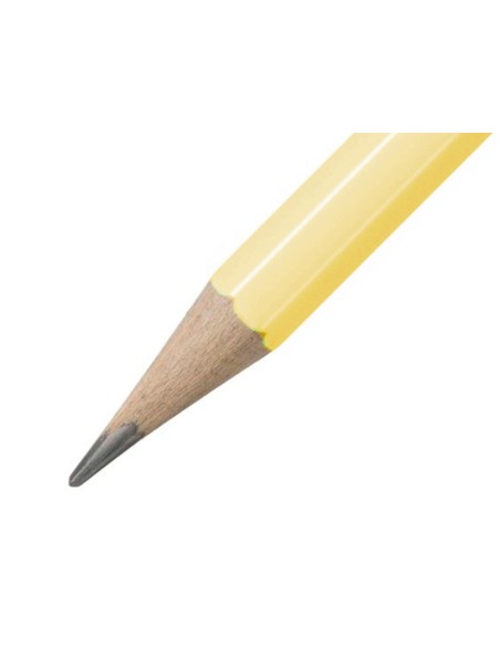 LAPICES GRAFITO GOMA STABILO SWANO MINA 2,2MM DUREZA HB AM. PASTEL