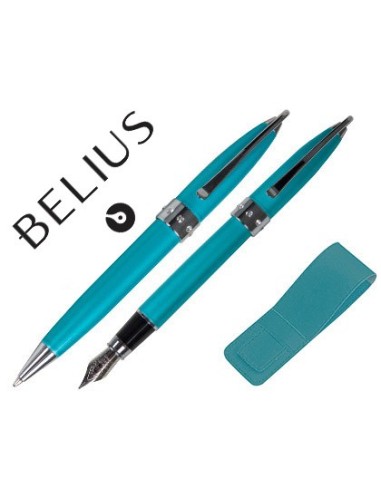 JUEGO BOLI PLUMA BELIUS BRENA TUR.LACADO CRISTAL