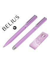 JUEGO ROLLER BELIUS ENDLESS SUMMER AL.MORADO PLATA TINTA AZ.CJ DISEÑO