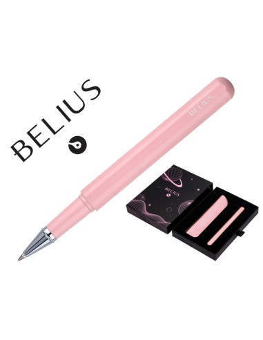 ROLLER FUNDA SIMILPIEL BELIUS SPACE B MINIMALISTA ROSA TINTA AZ.