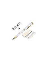 BOLIGRAFO BELIUS CARTE BLANCHE BL.DORADO TINTA AZ. CAJA DISEÑO 2