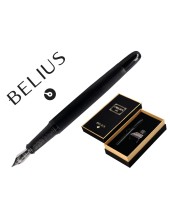 PLUMA FRASCO TINTA BELIUS ORIGEN 1995 AL.TEXT.CEPILLADA NG.TINTA NG.