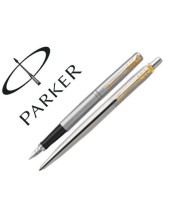 JUEGO PARKER DUO JOTTER ACERO GT BOLIGRAFO+PLUMA