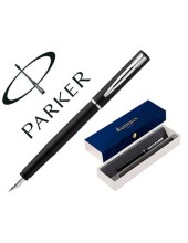 PLUMA WATERMAN ALLURE LACA NEGRA ESTUCHE REGALO