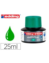 TINTA ROTULADOR EDDING PIZARRA BL.BTK-25 VE. FRASCO 25 ML