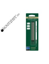 REC.ROLLER MONTEVER COMPATIBLES C/LOS MONTBLANC BLISTER 2 UDS