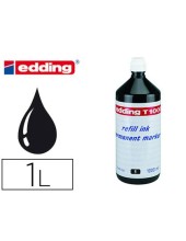 TINTA ROTULADOR EDDING T-1000 NEGRO FRASCO 1 LITRO