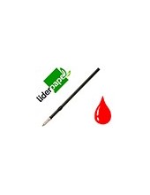 RECAMBIO BOLI GUMMY TOUCH RETRACTIL 1,0MM TINTA ROJA BOLSA 10 UDS 2