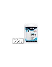 BARRA TERMOFUSIBLE PLICO MINI TRANSLUCIDA 8MM X 100MM ALTO 22 UD. 2