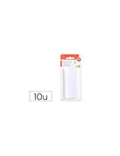 BARRAS TERMOFUSIBLE LIDERPAPEL 8 MM X 100 MM ALTO BLISTER 12 U. 2