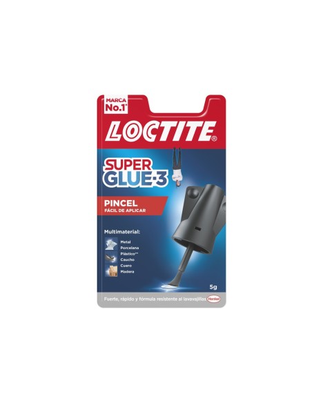 PEGAMENTO LOCTITE 5 GR APLICADOR PINCEL ADH.INSTANTANEO