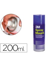 PEGAMENTO SCOTCH SPRAY MOUNT 200 ML REPOSICIONABLE