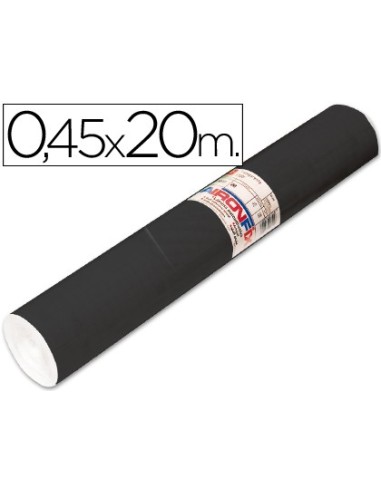 ROLLO ADH.AIRONFIX UNICOLOR NEGRO MATE 67004 ROLLO 20 MT