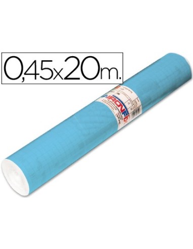 ROLLO ADH.AIRONFIX UNICOLOR AZUL MATE CLARO 67013-ROLLO 20 MT