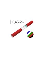 ROLLO ADHESIVO LIDERPAPEL UNICOLOR COLORES SURTIDOS ROLLO 0,45 X 2 MT 2