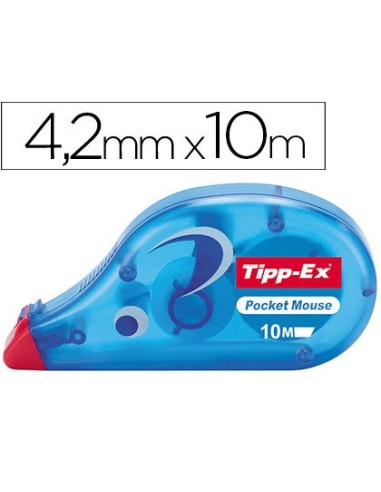 CORRECTOR TIPP-EX CINTA POCKET MOUSE 4,2 MM X 9 M.