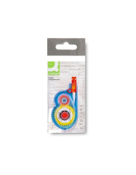 CORRECTOR Q-CON.CINTA BLANCO 5 MM. X 8 M. EN BLISTER CORRECTOR Q-CON.CINTA BLANCO 5 MM. X 8 M. EN BLISTER