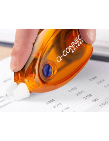 CORRECTOR Q-CON.CINTA BLANCO 5 MM X 6 MT - BLISTER DOS UDS NAR.,AZUL