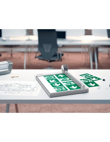 CIZALLA RODILLO LEITZ A3 BASE MADERA PLASTIFICADA CORTE 457MM DE