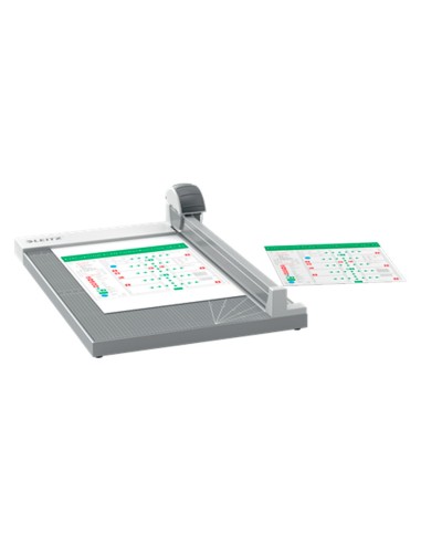 CIZALLA RODILLO LEITZ A4+ BASE MADERA PLASTIFICADA CORTE 381MM DE