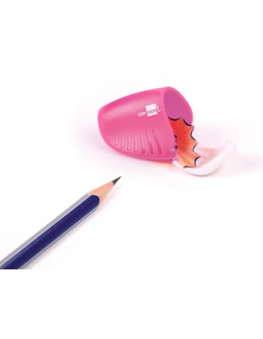 SACAPUNTAS PLASTICO UN USO C/DEPOSITO COL.SURT.