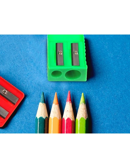 SACAPUNTAS  PLAST.2 USOS SURT.