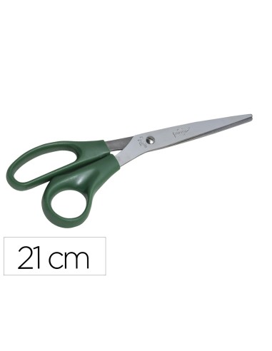 TIJERA OFICINA FAIBO ACERO INOXIDABLE 21 CM ERGONOMICA EN BLISTER