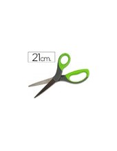 TIJERA Q-CON.MANGO CAUCHO 8" 21 CM BLISTER 2