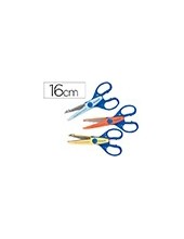 TIJERA ESCOLAR LIDERPAPEL CORTES EN ZIG-ZAG UNIDAD 2