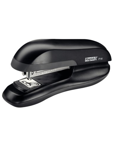 GRAPADORA RAPID F16 PLASTICO ABS COLOR NEGRO CAP. 30H 24/6 Y 26/6