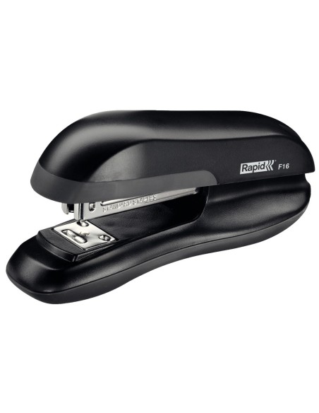 GRAPADORA RAPID F16 PLASTICO ABS COLOR NEGRO CAP. 30H 24/6 Y 26/6