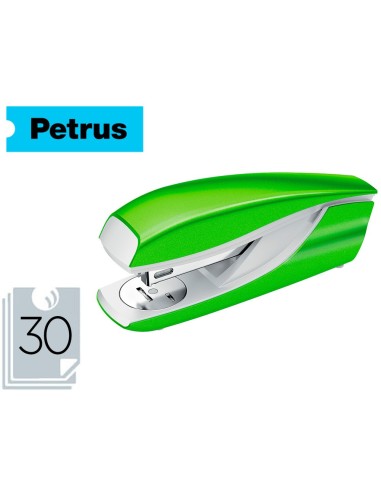 GRAPADORA PETRUS MOD 635 WOW VERDE METALIZADA CAPACIDAD 30 H.