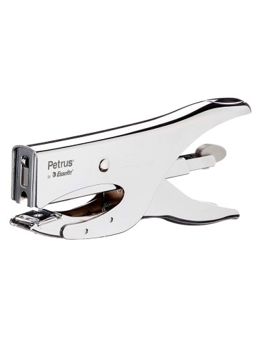 GRAPADORA TENAZA PETRUS 222 CROMADA (40H) GRAPADORA TENAZA PETRUS 222 CROMADA (40H)