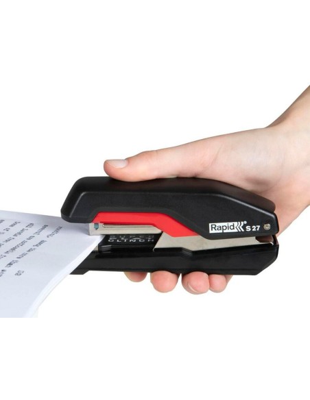 GRAPADORA RAPID S27 FULLSTRIP PLAST. 30H. GRAPAS 24/6 26/6 NG./RJ,