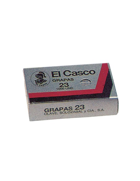 GRAPAS EL CASCO 23 CAJA 1000**03761 GRAPAS EL CASCO 23 CAJA 1000**03761