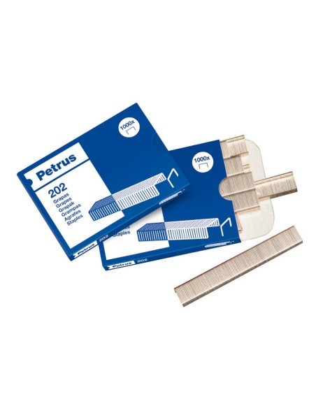 GRAPAS PETRUS BAMBINA/MAJORETTE Nº 202 CAJA 1000 GRAPAS GRAPAS PETRUS BAMBINA/MAJORETTE Nº 202 CAJA 1000 GRAPAS