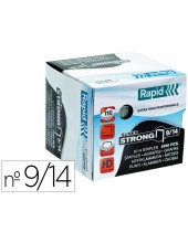 GRAPAS RAPID SUPER STRONG GALVANIZADAS Nº9/14 CAJA 5000 UD.