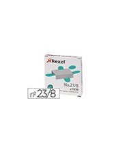 GRAPAS REXEL 23/8 ACERO CAJA DE 1000 UNIDADES 2