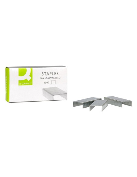 GRAPAS Q-CON.Nº 22/6 24/6 GALVANIZADAS CAJA 1000