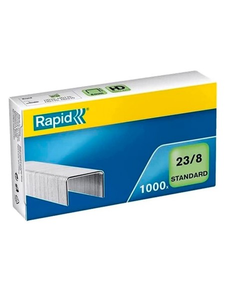GRAPAS RAPID 23/8MM GALVANIZADA CAJA 1000 UD.