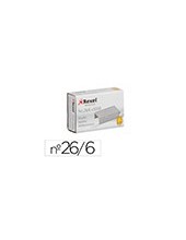 GRAPAS REXEL 26/6MM GALVANIZADA CAJA 1000 UD. 2