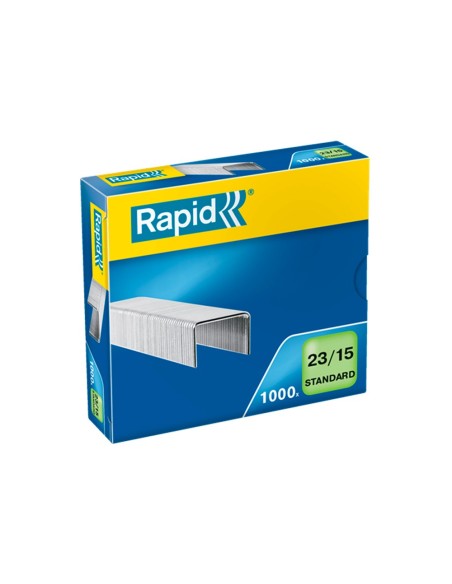 GRAPAS RAPID 23/15MM GALVANIZADA CAJA 1000 UD.