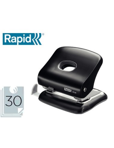 TALADRADOR RAPID FC30 PLASTICO COLOR NG. CAPACIDAD 30 HOJAS