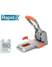 TALADRADOR RAPID HDC150 SUPREME METALICO/ABS PLATA/NARANJA 150H.